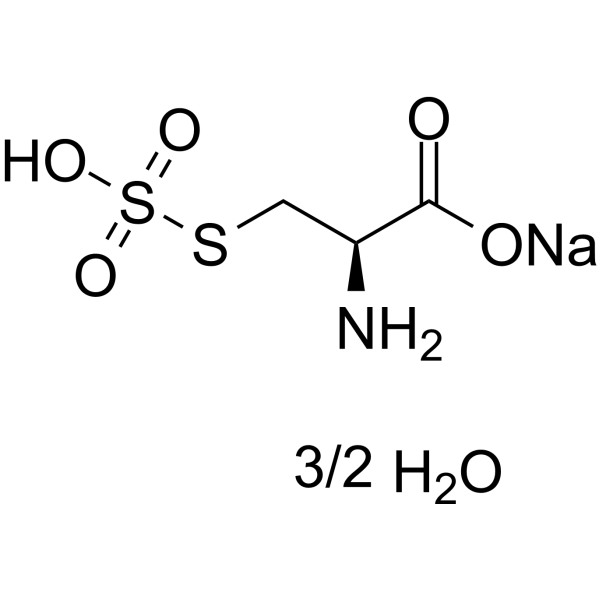 L-Cysteine S-sulfate sodium hydrate  Chemical Structure