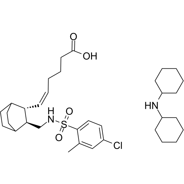 ONO-8711 dicyclohexylamine  Chemical Structure