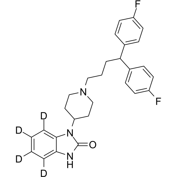 Pimozide-d4-1 التركيب الكيميائي