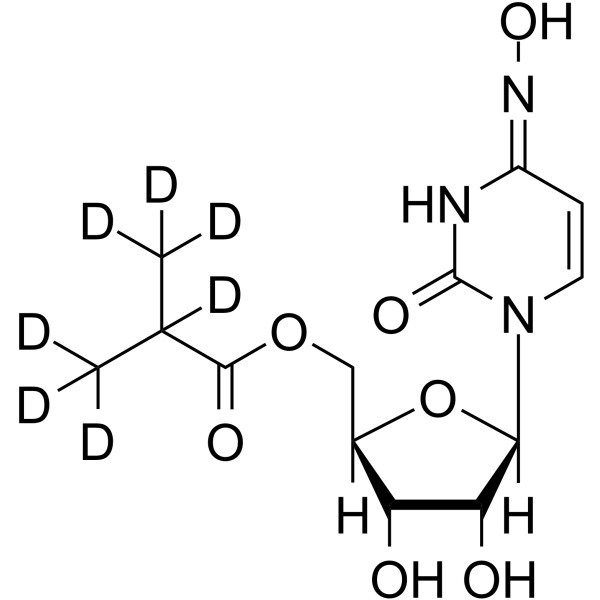 Molnupiravir-d7  Chemical Structure