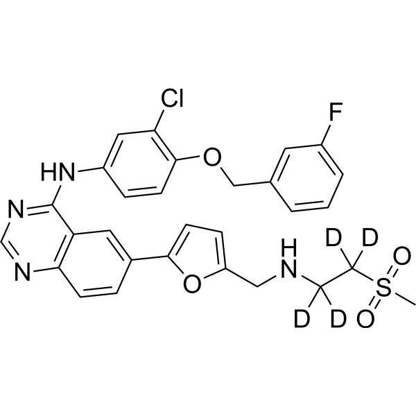Lapatinib-d4  Chemical Structure