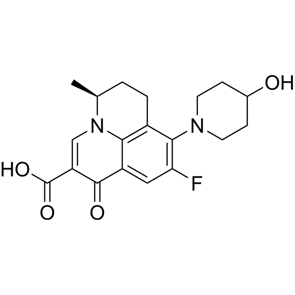 Levonadifloxacin  Chemical Structure