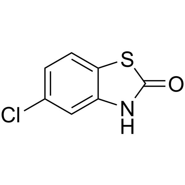 5-Chloro-2-benzothiazolinone Chemische Struktur
