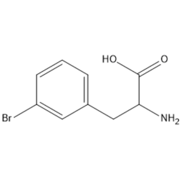 3-Bromo-DL-phenylalanine التركيب الكيميائي