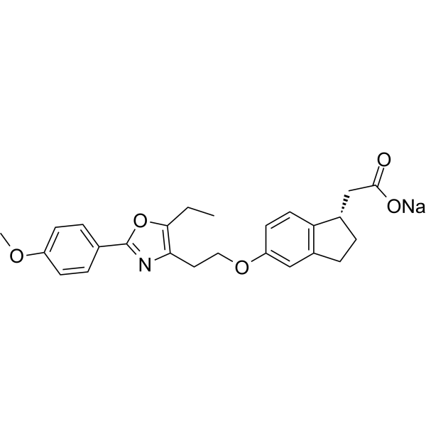 PPARδ/γ agonist 1 sodium  Chemical Structure