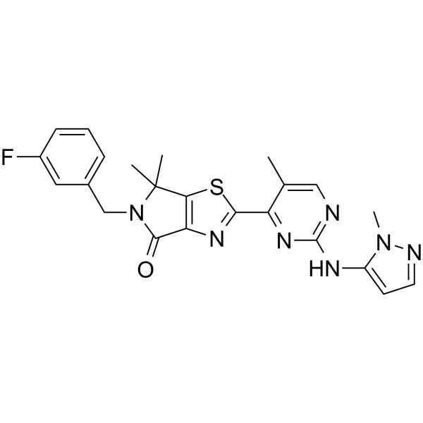 ERK1/2 inhibitor 7  Chemical Structure