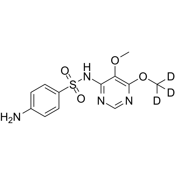 Sulfadoxine D3  Chemical Structure