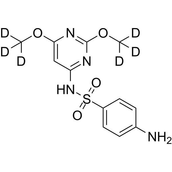 Sulfadimethoxine-d6  Chemical Structure