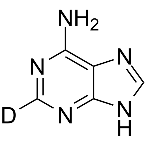 Adenine-d1  Chemical Structure