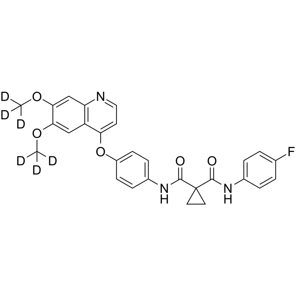 Cabozantinib-d6  Chemical Structure