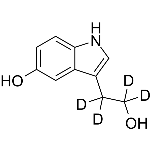 5-Hydroxytryptophol-d4  Chemical Structure