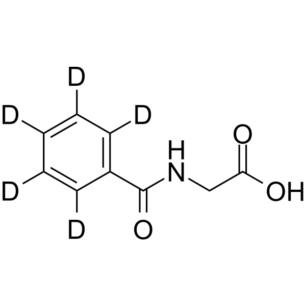 Hippuric acid-d5  Chemical Structure