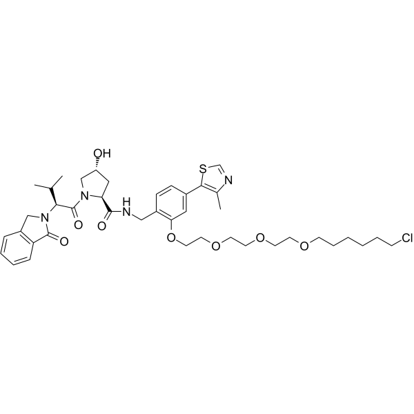 VH285-PEG4-C4-Cl  Chemical Structure