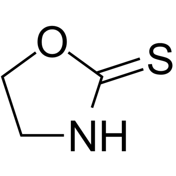 1,3-Oxazolidine-2-thione 化学構造
