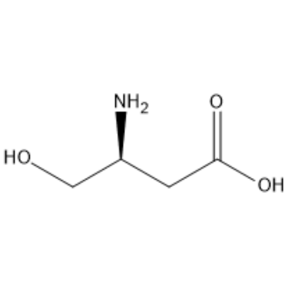 (S)-3-Amino-4-hydroxybutanoic acid 化学構造
