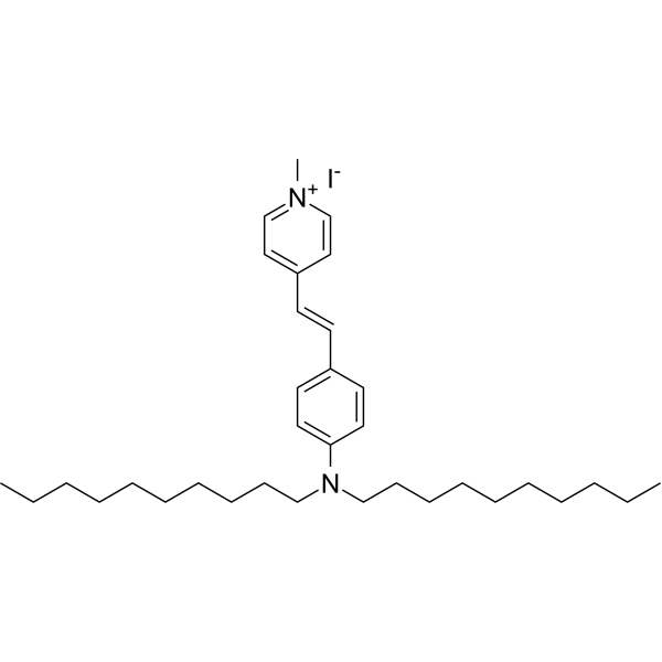 4-Di-10-ASP Chemische Struktur