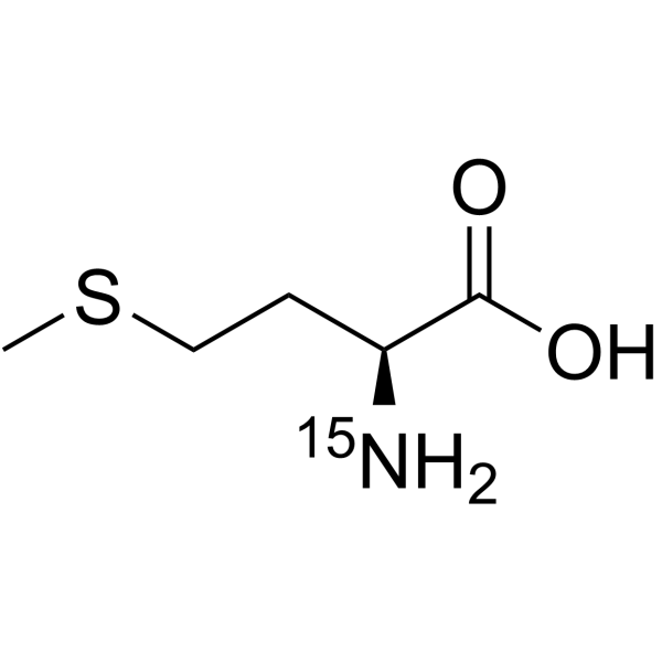 L-Methionine-15N  Chemical Structure