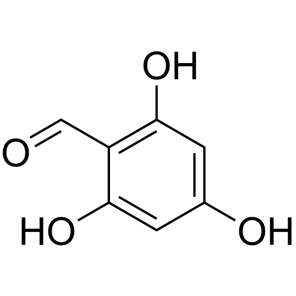 2,4,6-Trihydroxybenzaldehyde  Chemical Structure