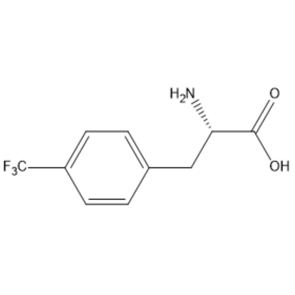 4-(Trifluoromethyl)-L-phenylalanine Chemische Struktur
