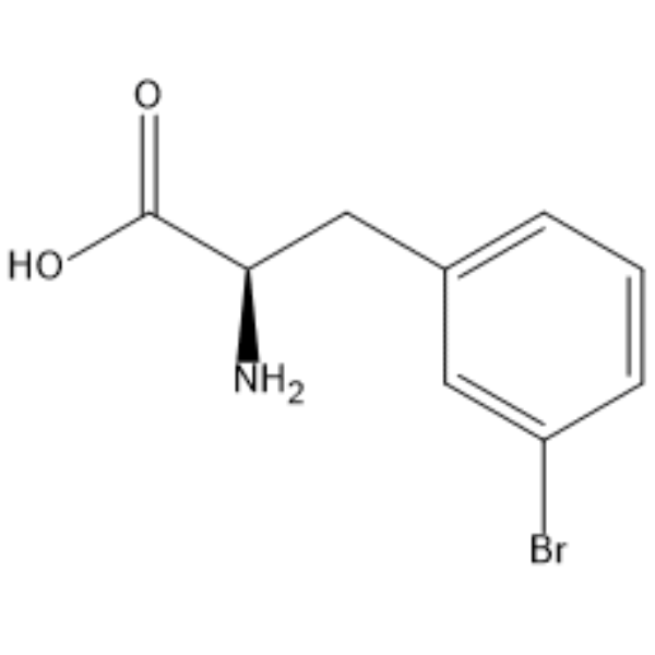 (R)-2-Amino-3-(3-bromophenyl)propanoic acid  Chemical Structure