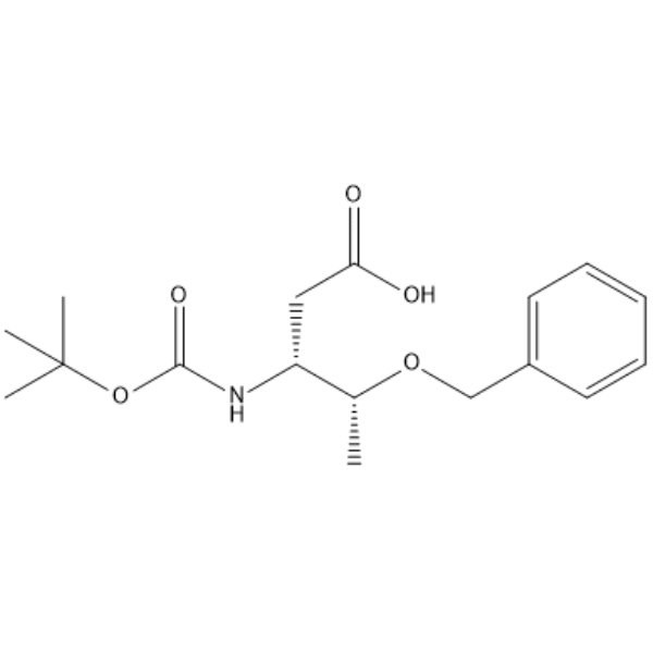 (3R,4R)-4-(benzyloxy)-3-((tert-butoxycarbonyl)amino)pentanoic acid  Chemical Structure