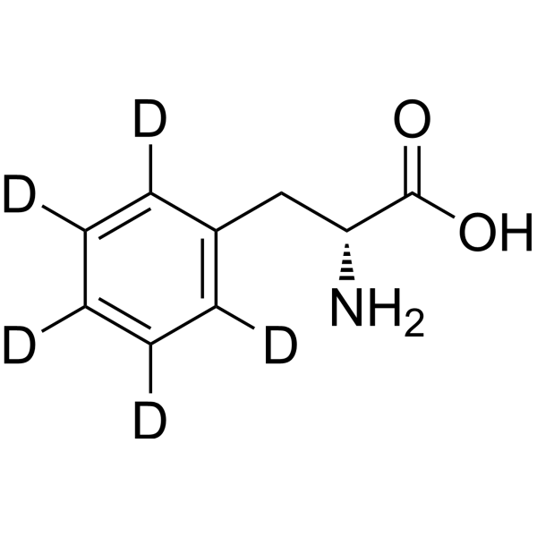 D-Phenylalanine-d5  Chemical Structure