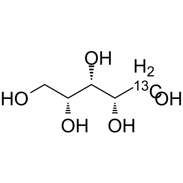Xylitol-5-13C  Chemical Structure