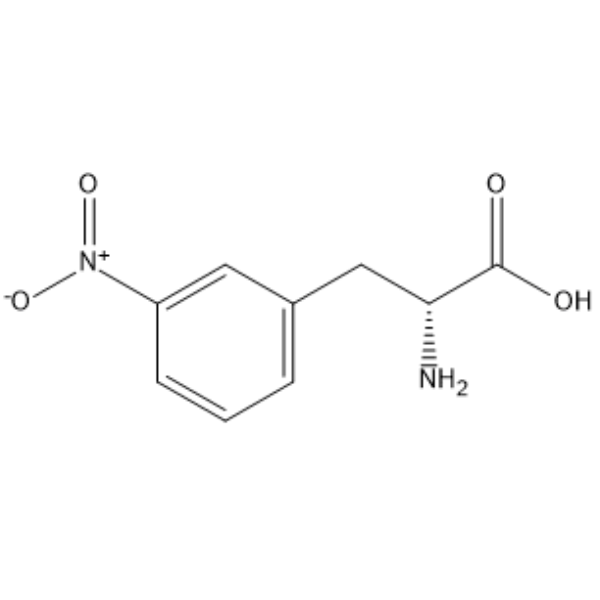 (R)-2-Amino-3-(3-nitrophenyl)propanoic acid  Chemical Structure