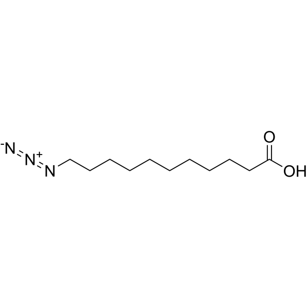 11-Azidoundecanoic acid  Chemical Structure