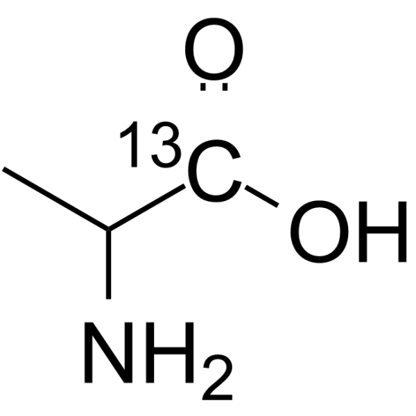 DL-Alanine-13C-1  Chemical Structure