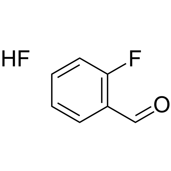 2,4-Difluorobenzaldehyde Chemische Struktur