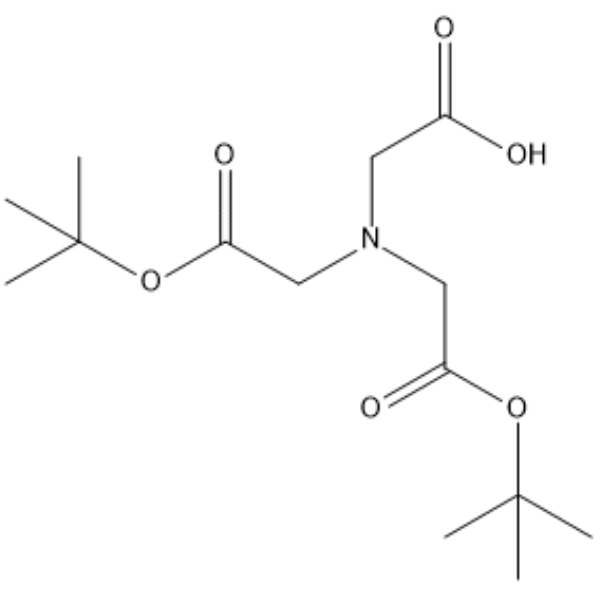 2-(Bis(2-(tert-butoxy)-2-oxoethyl)amino)acetic acid  Chemical Structure