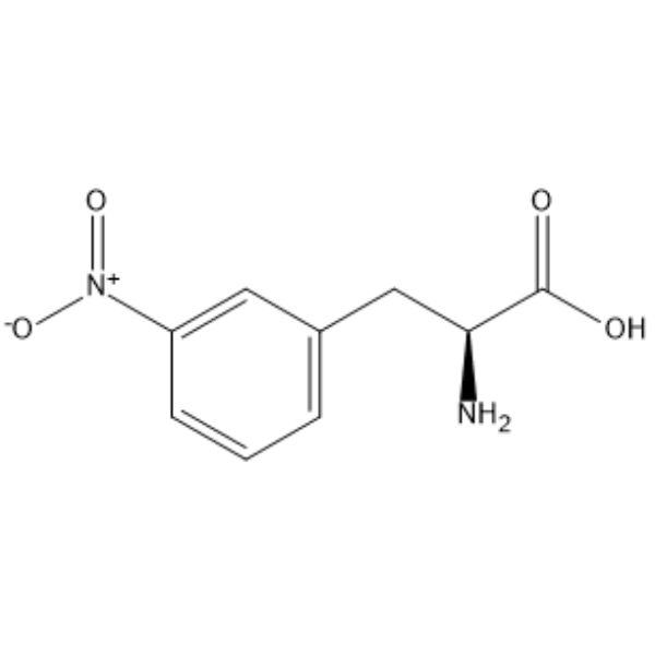 (S)-2-Amino-3-(3-nitrophenyl)propanoic acid  Chemical Structure