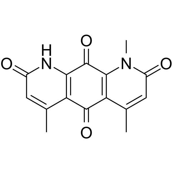 Deoxynyboquinone Chemische Struktur