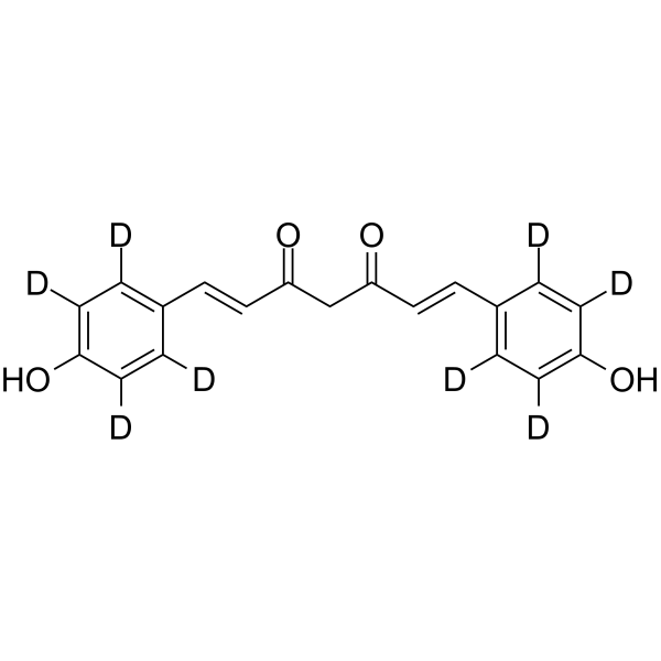 Bisdemethoxycurcumin-d8  Chemical Structure
