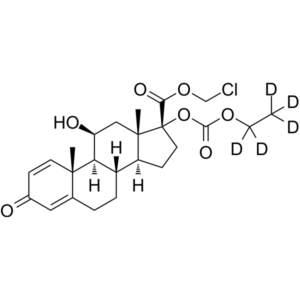 Loteprednol Etabonate-d5  Chemical Structure