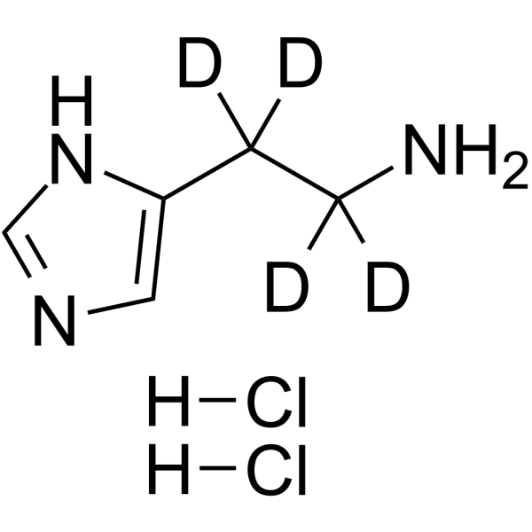 Histamine-α,α,β,β-d4 dihydrochloride  Chemical Structure