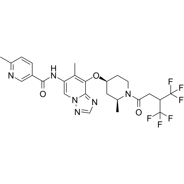 RORγt Inverse agonist 10  Chemical Structure