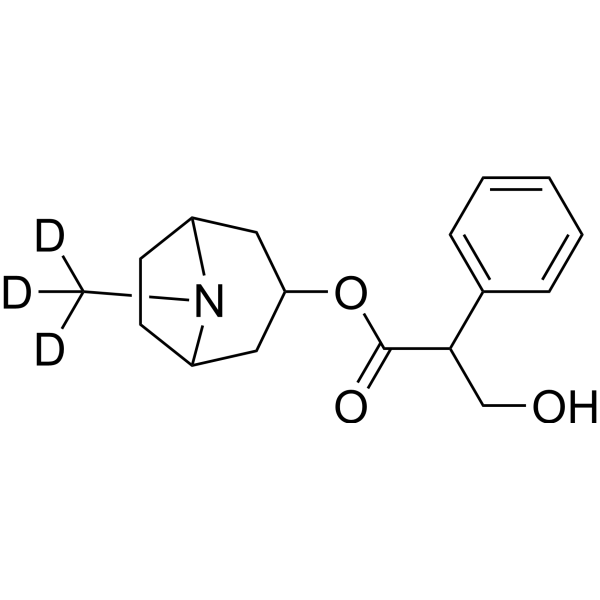 (Rac)-Atropine-d3  Chemical Structure