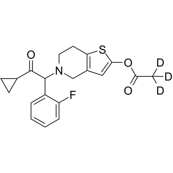Prasugrel-d3  Chemical Structure