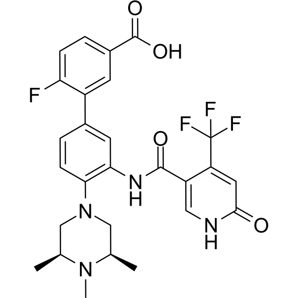 Dimethyl-F-OICR-9429-COOH  Chemical Structure
