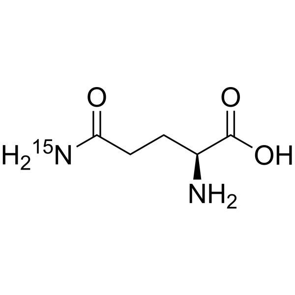 L-Glutamine-15N-1  Chemical Structure
