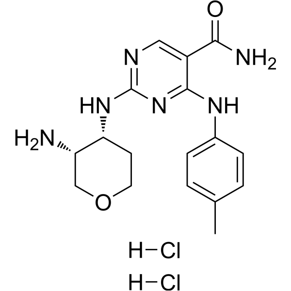 GSK143 dihydrochloride  Chemical Structure