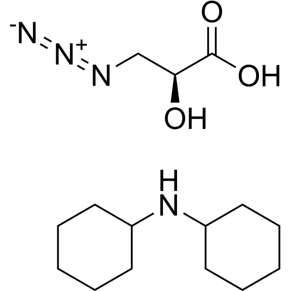 (2S)-N3-IsoSer (DCHA)  Chemical Structure