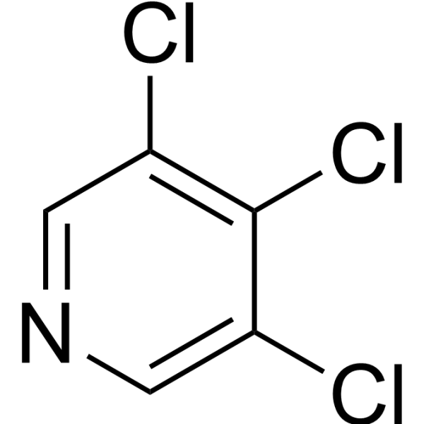 3,4,5-Trichloropyridine Chemische Struktur