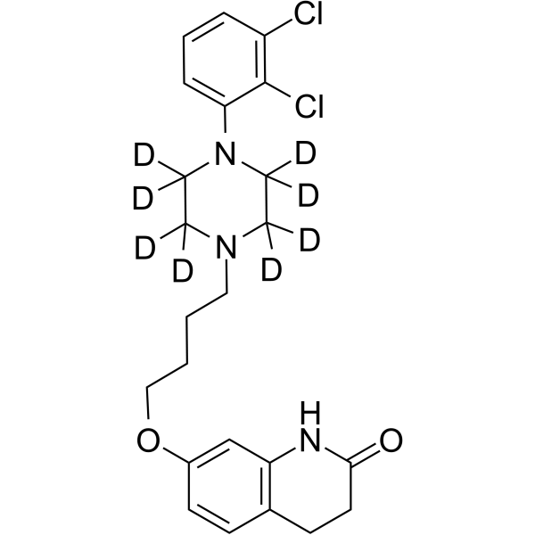 Aripiprazole-d8  Chemical Structure