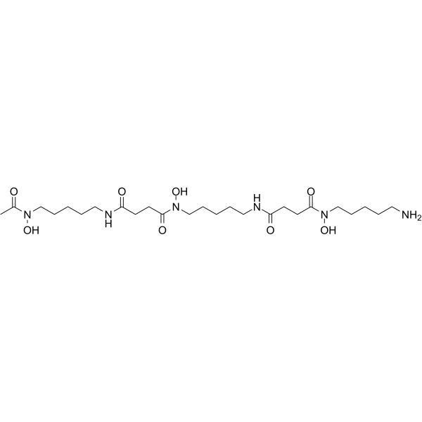 Deferoxamine 化学構造