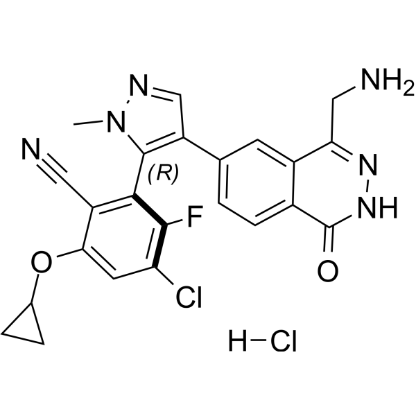 MRTX-1719 hydrochloride 化学構造