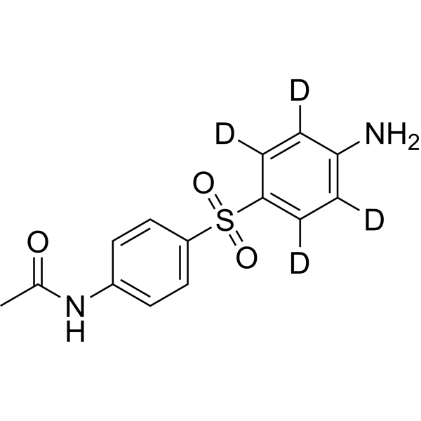N-acetyl Dapsone-d4  Chemical Structure