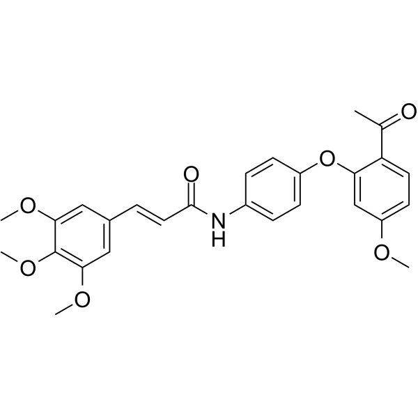 NF-κB/MAPK-IN-1 化学構造
